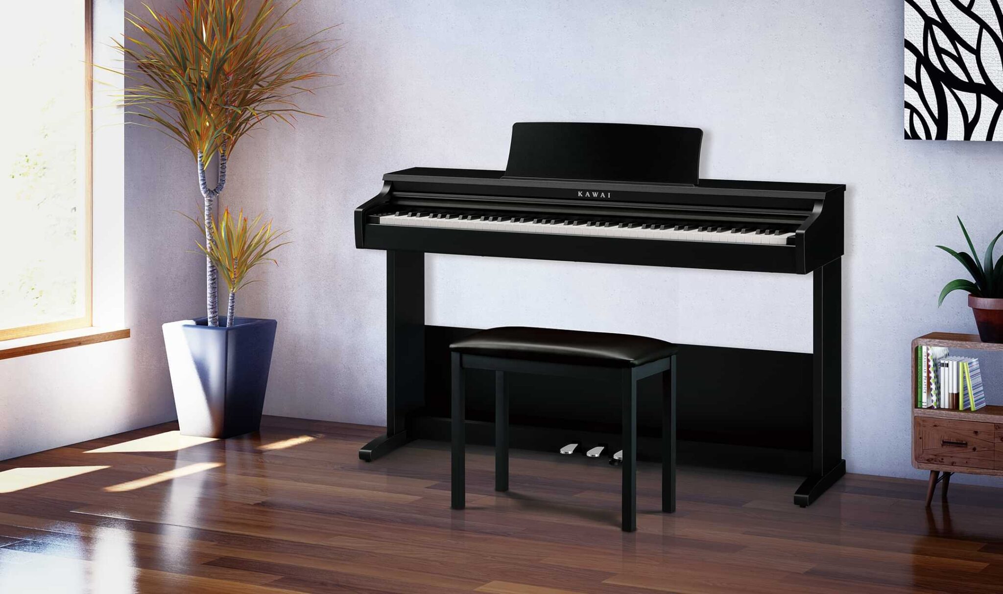 Kawai KDP75 digital piano cabinet design