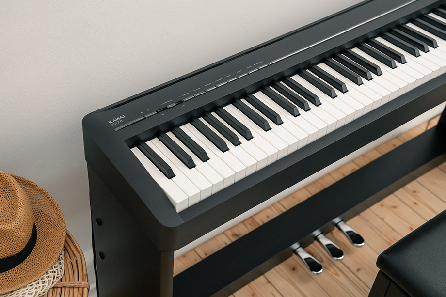  Kawai ES120 88-key Digital Piano with Speakers - Black :  Musical Instruments