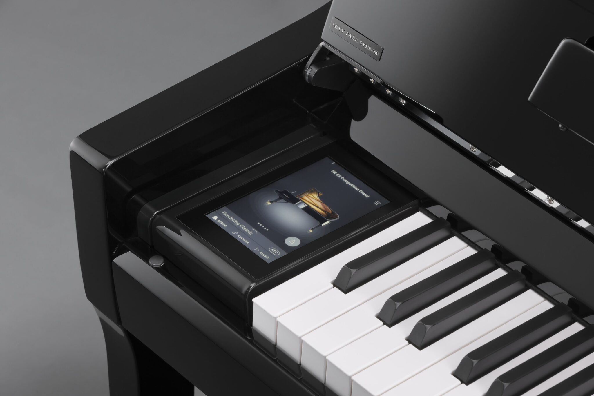Kawai NV6 touchscreen