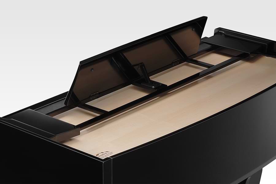 NV12 hybrid piano music rack
