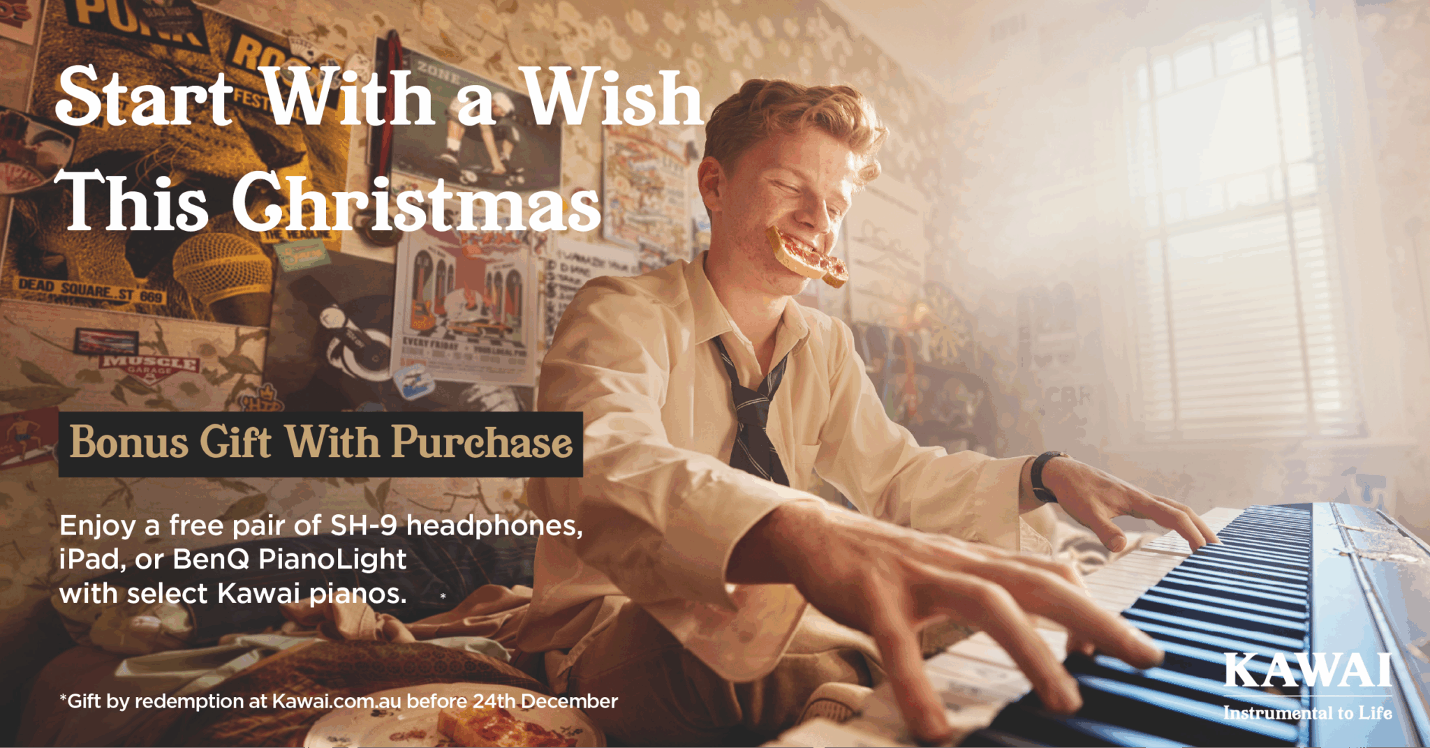 Kawai Christmas Piano Sale Promotion