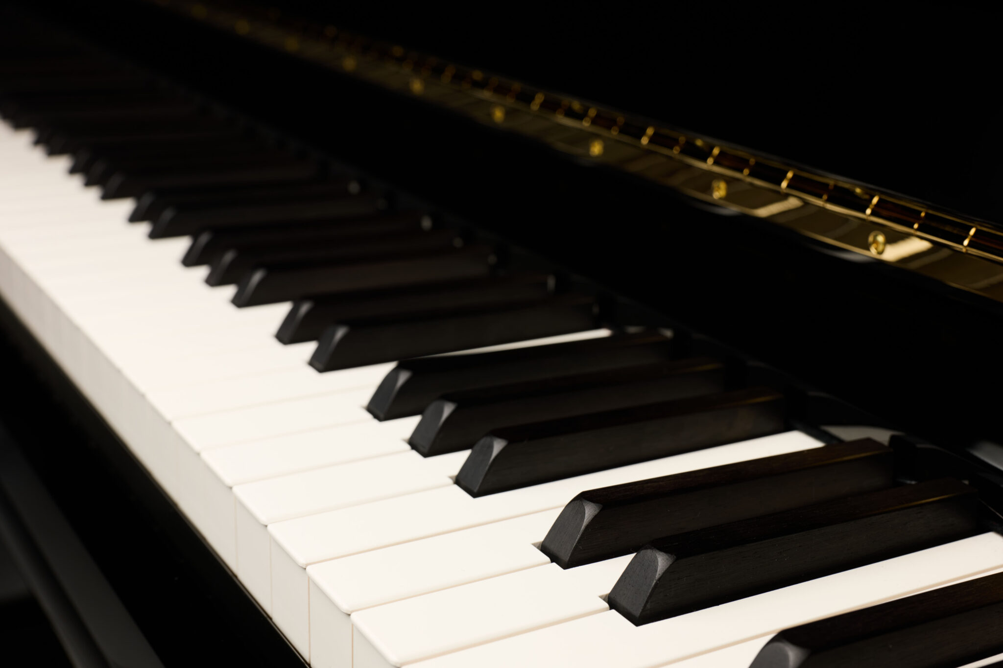 Kawai keys - neotex white keys, ebony black keys